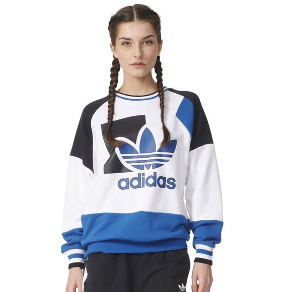 adidas Tops - ADIDAS RUNNING BAGGY CREWNECK SWEATSHIRT